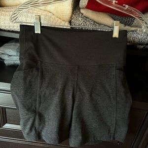 Zobha Black High Waist Athletic Shorts